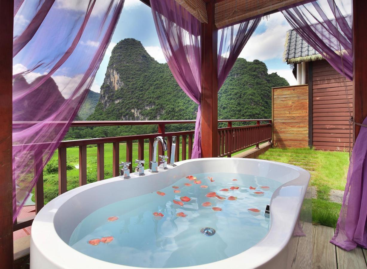 Blue Sky Hotel Yangshuo Exteriör bild