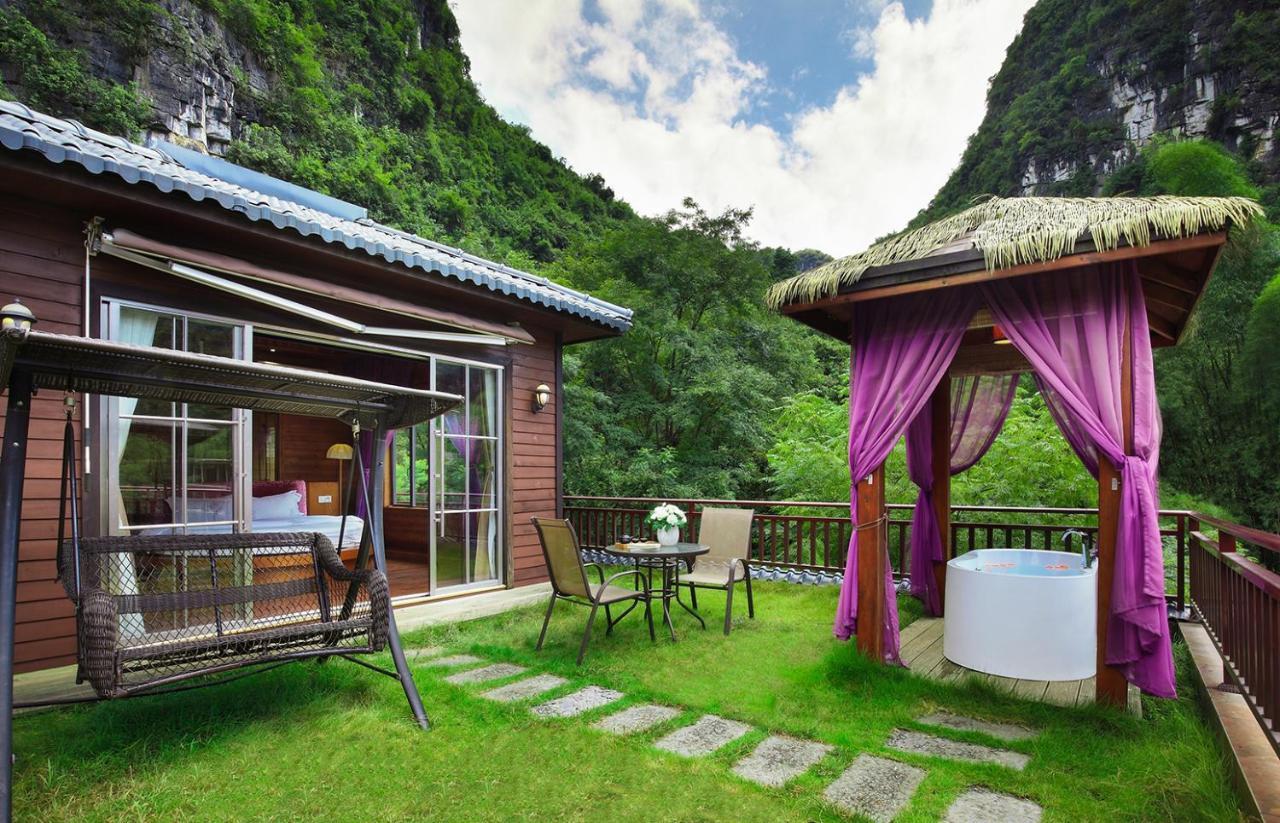 Blue Sky Hotel Yangshuo Exteriör bild